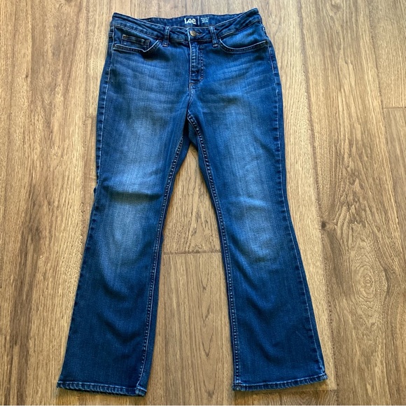 Lee Women's Dark Blue Boot Cut Jeans - Picture 1 of 4
